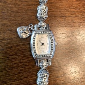 Geneva Charm Bracelet Watch — FULL new battery!